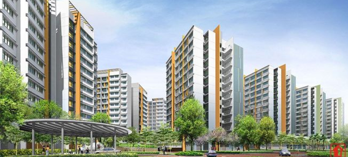 The Housing & Development Board flat，Singapore